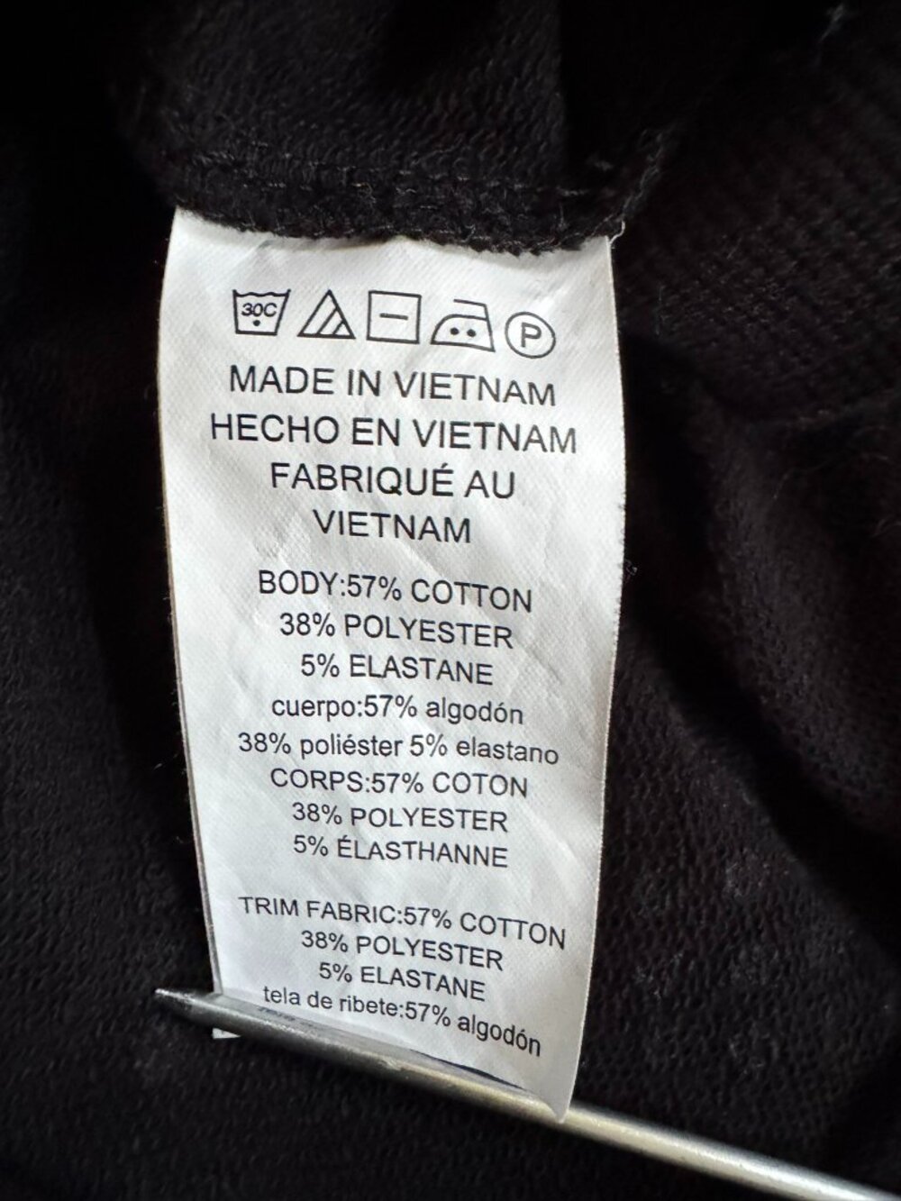 Michael Kors Black Logo Rivet Sweatshirt XL Gold Hardware - Picture 10 of 10
